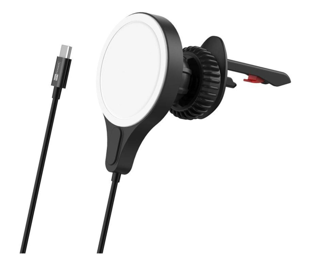 ER POWER uchwyt ładujący MagSafe 15W czarny ERPWMAC15BK - 1184955 - zdjęcie